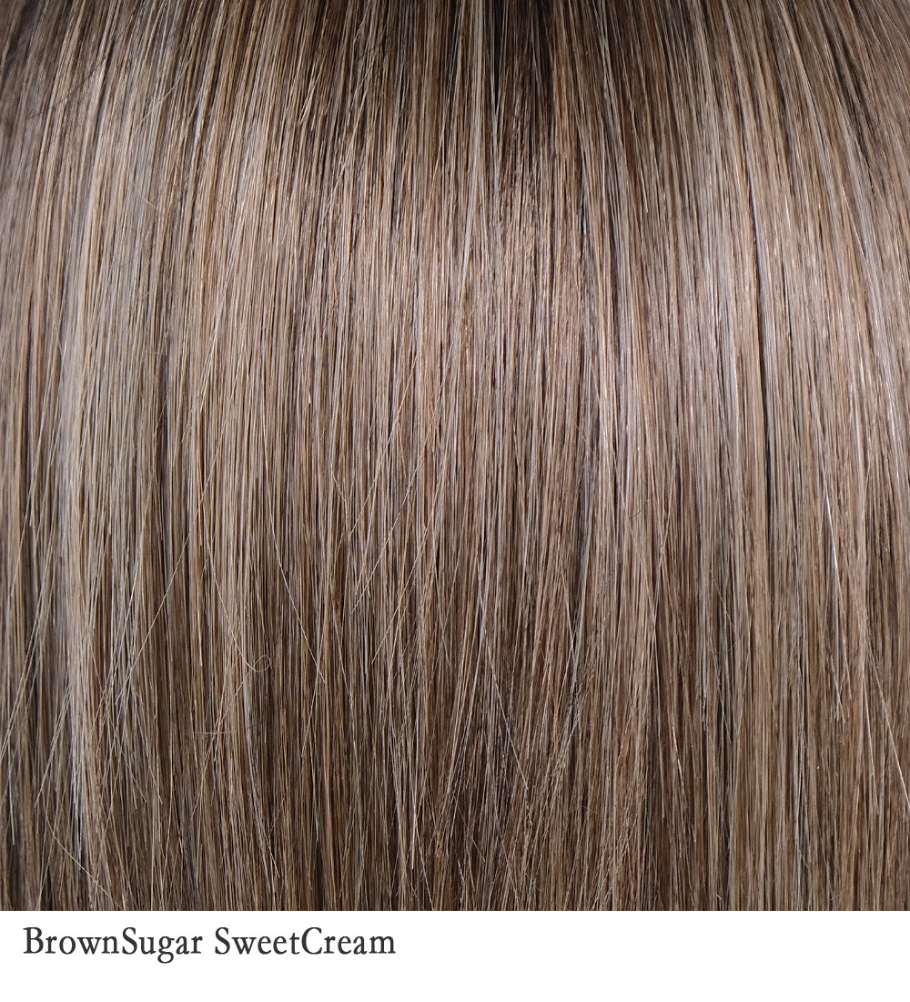 LACE FRONT MONO TOP BANGS 19 <BR>BT-7017 - View 7