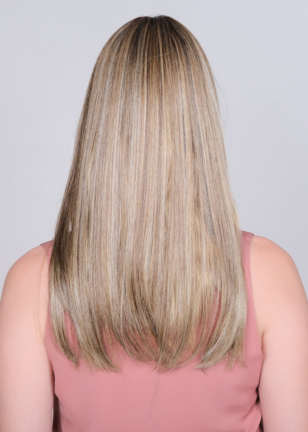 LACE FRONT MONO TOP BANGS 19 <BR>BT-7017 - View 3