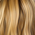 Bronzed Honey-R - A perfect blend of rich, warm golden blond and medium chocolate brown tones, complemented by a dark chocolate root that adds a luxurious, dimensional effect.
