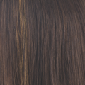Kahlua Blast  -  A cool toned brown that has a Dark Chocolate-base. This color has a lively yellow golden streak on the front, making it a statement color for daily wear.